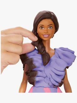 Dukker & Bamser|Kreativt Legetøj|PlayDoh Play-Doh Barbie Fashionista Modellervoks med Dukke Flæser Flerfarvet
