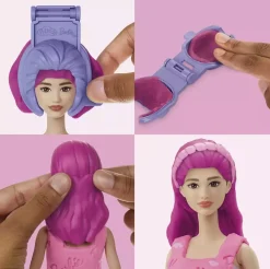 Dukker & Bamser|Kreativt Legetøj|PlayDoh Play-Doh Barbie Modellervoks med Dukke Hjerte & Hår Flerfarvet