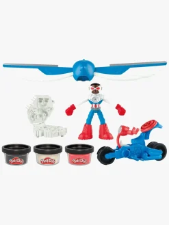 PlayDoh Play-Doh Captain America Legesæt Moto-Slicer