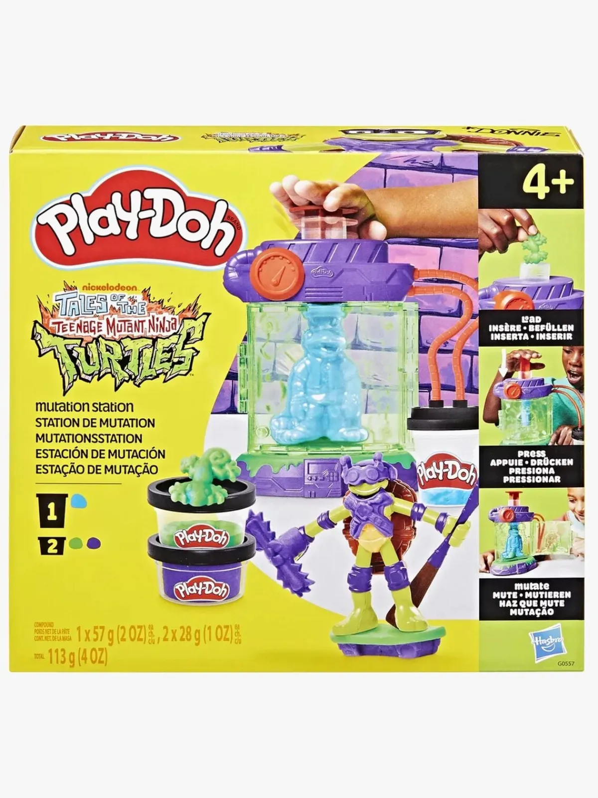 PlayDoh Play-Doh Teenage Mutant Ninja Turtles Modellervoks