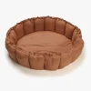 Børn PlayAndGo Interiør-Play&Go Organic Bloom Legetæppe, Tawny Brown