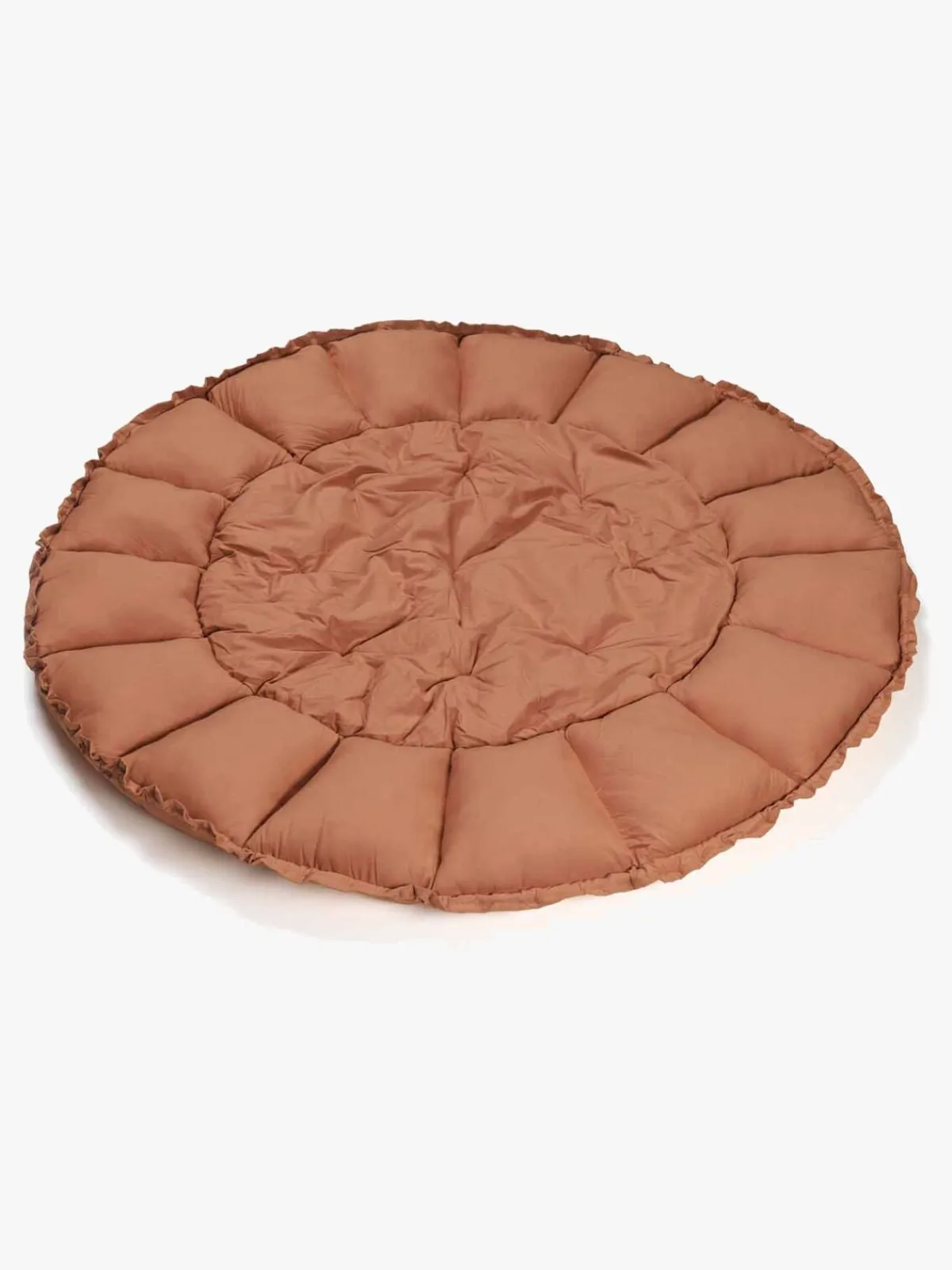 Børn PlayAndGo Interiør-Play&Go Organic Bloom Legetæppe, Tawny Brown