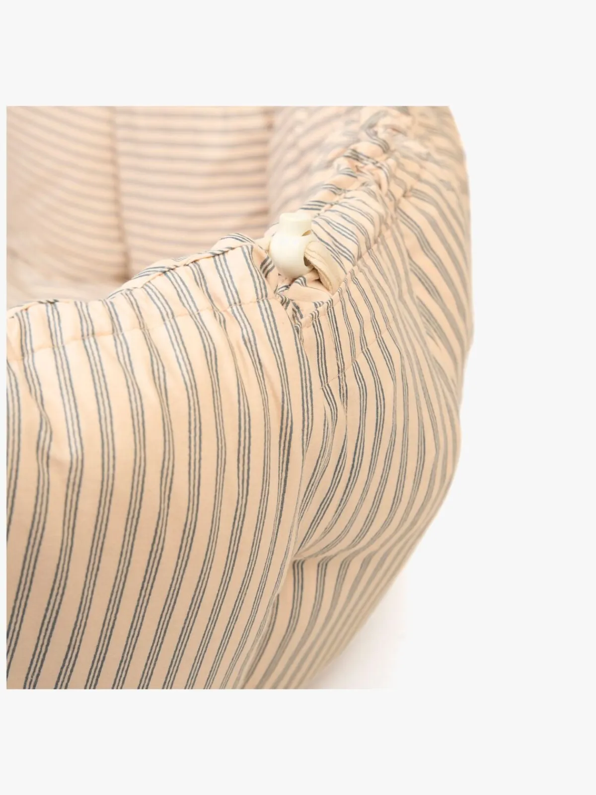 Børn PlayAndGo Interiør-Play&Go Organic Bloom Legetæppe, Stripes Blue