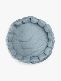 Børn PlayAndGo Play&Go Organic Bloom Legetæppe, Dusty Blue