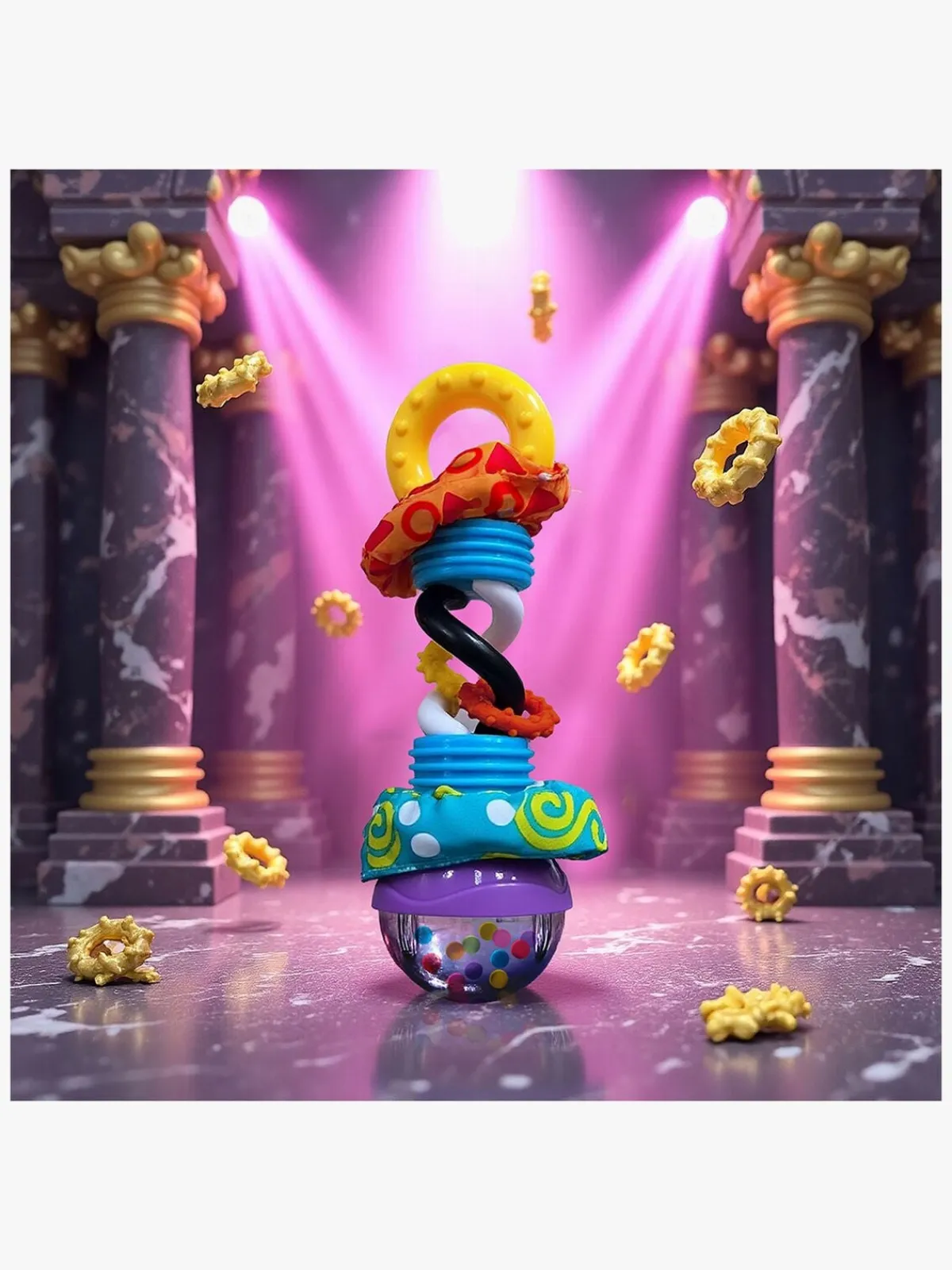 Babylegetøj|PlayGro Aktivitetsrangle Super Shaker Rattle