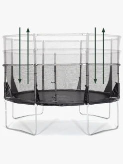 Plum 14ft Space Zone II Telescopic Trampolin inkl. Beskyttelsesnet 426 cm