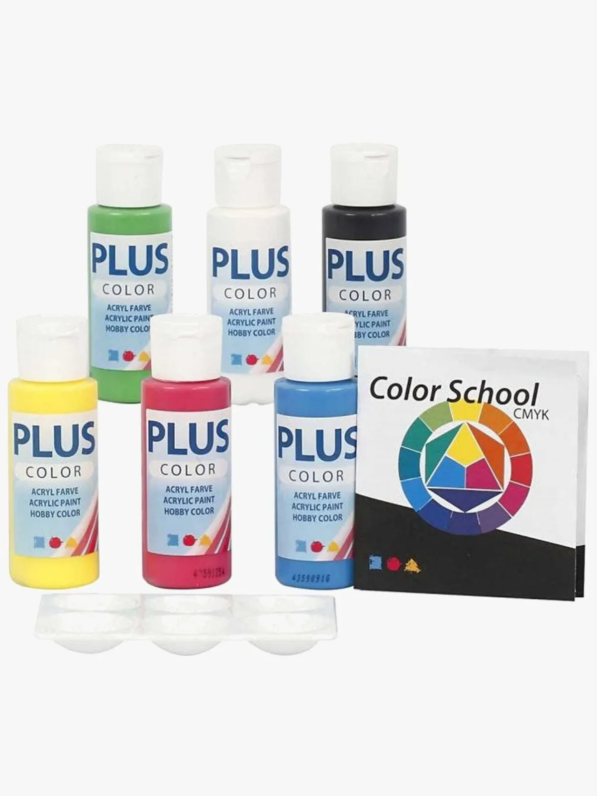 PlusColor Plus Color Hobbyfarve Grundfarver