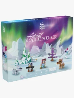 PlusPlus Plus Plus Julekalender 2025 Santa's Northern Lights Adventure