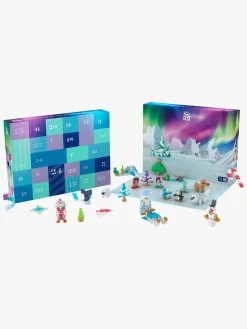 PlusPlus Plus Plus Julekalender 2025 Santa's Northern Lights Adventure