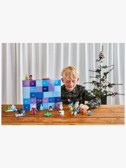PlusPlus Plus Plus Julekalender 2025 Santa's Northern Lights Adventure