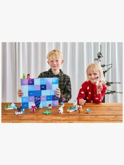 PlusPlus Plus Plus Julekalender 2025 Santa's Northern Lights Adventure