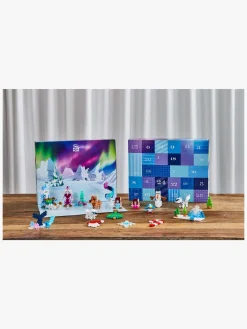 PlusPlus Plus Plus Julekalender 2025 Santa's Northern Lights Adventure