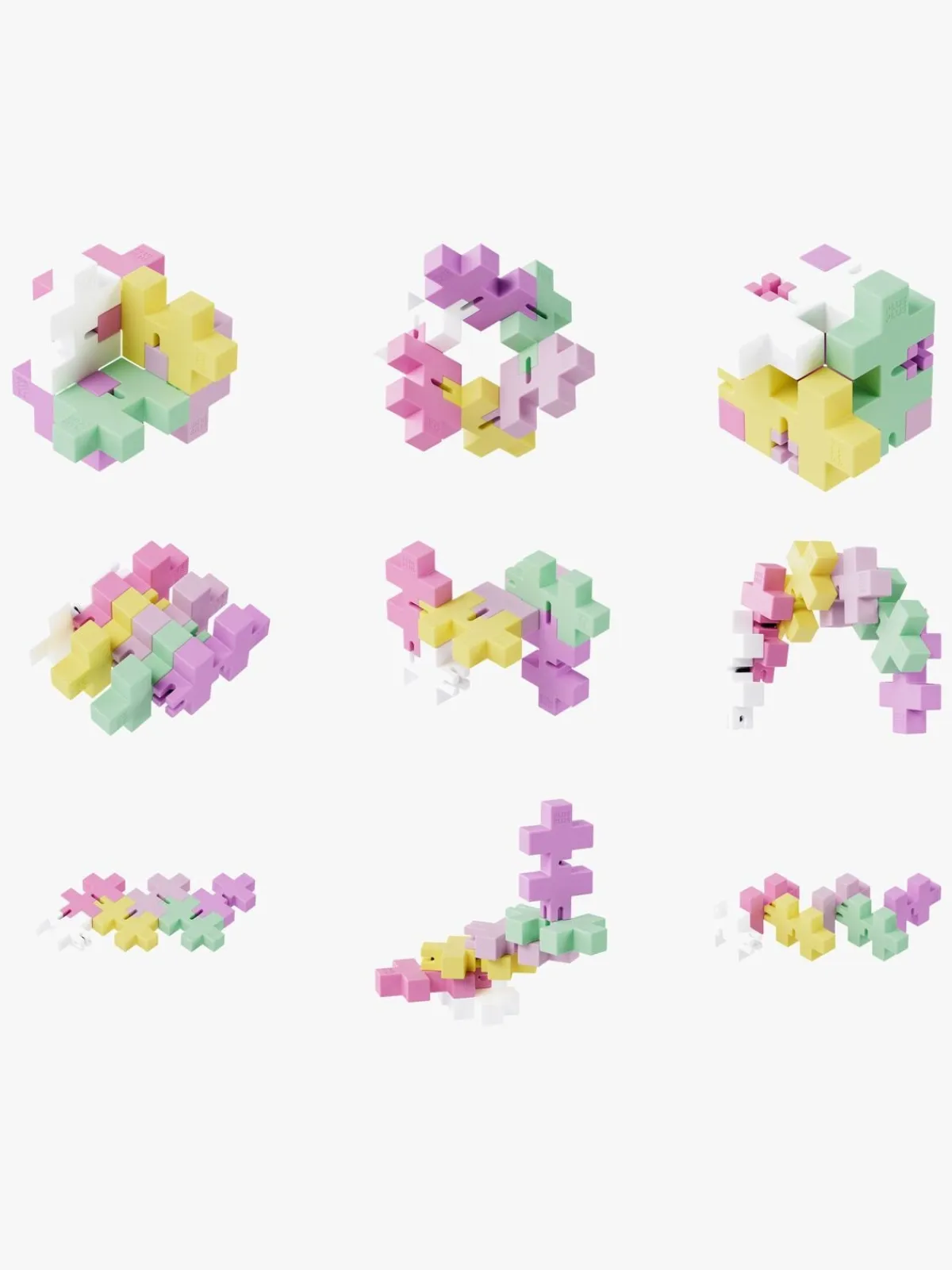 PlusPlus Spil & Puslespil-Plus-Plus HEXEL Fidget Legetøj Bubblegum