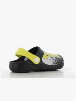 Børn Pokemon Clogs, Black/Yellow