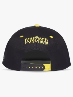 Tilbehør|Pokemon Pokémon Baseballkasket, Angry Pika Sort/Gul