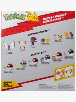 Pokemon Pokémon Battle Figure Figursæt 10-pak