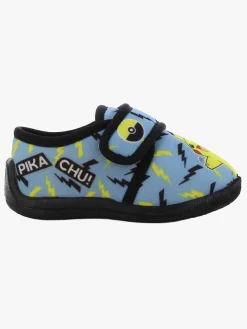 Børn Pokemon Pokémon  Blinkende Indesko, Grey Blue/Black