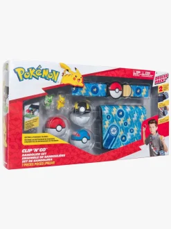 Pokemon Pokémon Clip 'N' Go Bandolier-taske Legesæt med Poké-ball