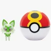 Pokemon Pokémon Clip 'N' Go Legesæt Sprigatito med Poké-ball
