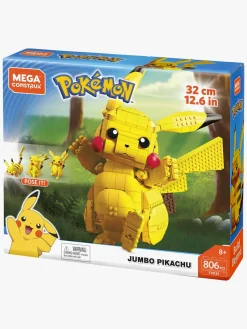 MegaConstrux Pokémon Mega Construx Jumbo Pikachu, 600 dele