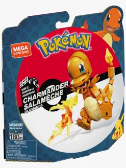 MegaConstrux Pokémon Mega Construx Medium Charmander, 180 dele