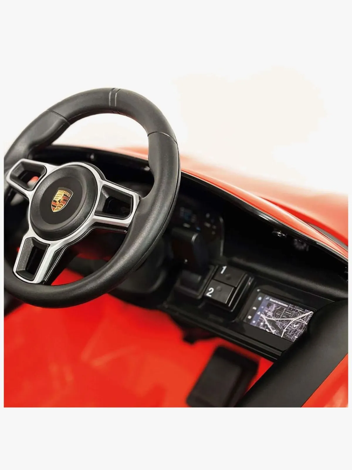 Elbiler & -Køretøjer|Injusa Porsche Taycan Elbil 12V, Rød