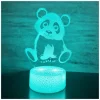 Børn Powerpal 3D Natlampe Panda