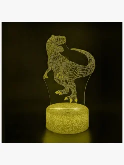 Børn Powerpal Lamper & Belysning-3D-Natlampe, Dinosaur T-Rex