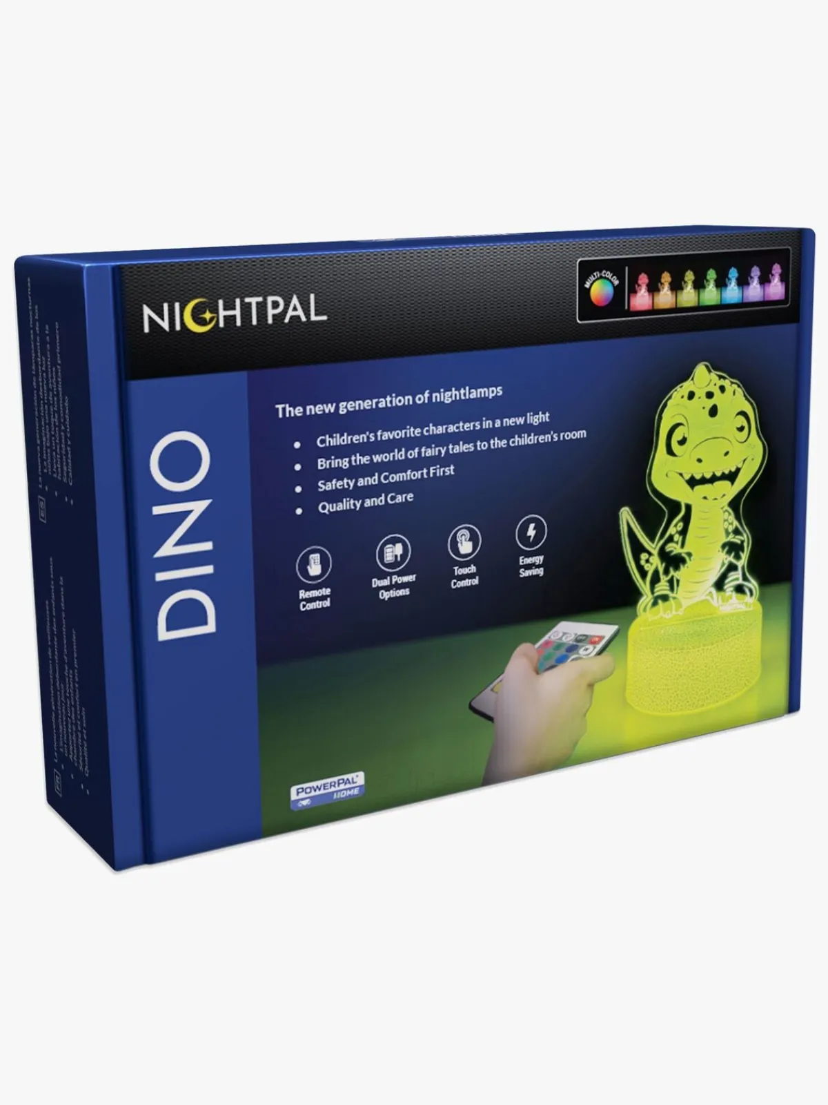Lamper & Belysning|Powerpal Natlampe Dinosaur Hvid