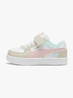 Børn Puma Caven 2.0 Block AC+ Infant Sneakers, Desert Dust/Mauve Mist/White