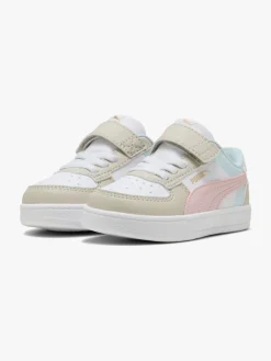 Børn Puma Caven 2.0 Block AC+ Infant Sneakers, Desert Dust/Mauve Mist/White