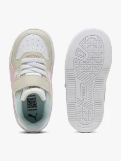 Børn Puma Caven 2.0 Block AC+ Infant Sneakers, Desert Dust/Mauve Mist/White