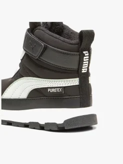 Børn Puma Støvler & Vinterstøvler-Evolve Puretex AC Inf Vinterstøvler, Black/Ash Grey/White