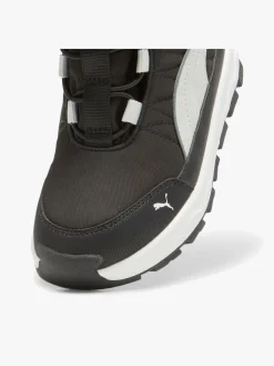 Børn Puma Evolve Puretex AC PS Vinterstøvler, Black/Ash Grey/White