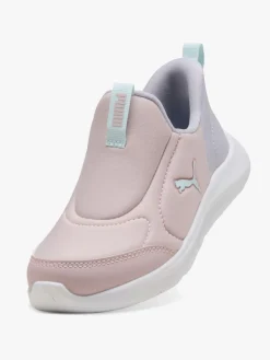 Børn Puma Fun Racer 2 Slip On PS Sneakers, Mauve Mist/Sea Glass/Lilac Crush