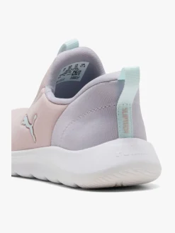 Børn Puma Fun Racer 2 Slip On PS Sneakers, Mauve Mist/Sea Glass/Lilac Crush
