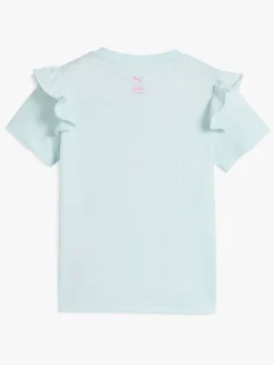 Børn Puma Hello Kitty & Friends T-shirt, Sea Glass