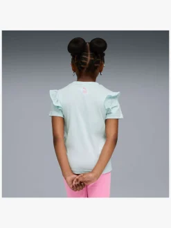 Børn Puma Hello Kitty & Friends T-shirt, Sea Glass