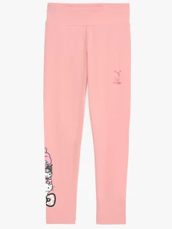Børn Puma Hello Kitty Leggings, Pink