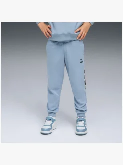 Børn Puma Hot Wheels Joggingbukser, Cool Blue