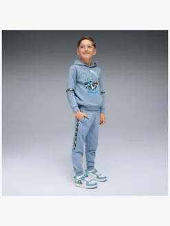 Børn Puma Hot Wheels Joggingbukser, Cool Blue