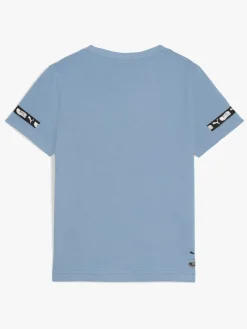 Børn Puma Hot Wheels T-shirt, Cool Blue