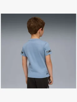Børn Puma Hot Wheels T-shirt, Cool Blue