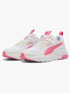 Børn Puma Trinity Lite Jr Sneakers, Hvid