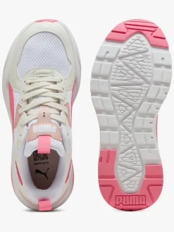 Børn Puma Trinity Lite Jr Sneakers, Hvid