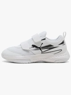 Børn Puma Varion II V Jr Træningssko, White/Black