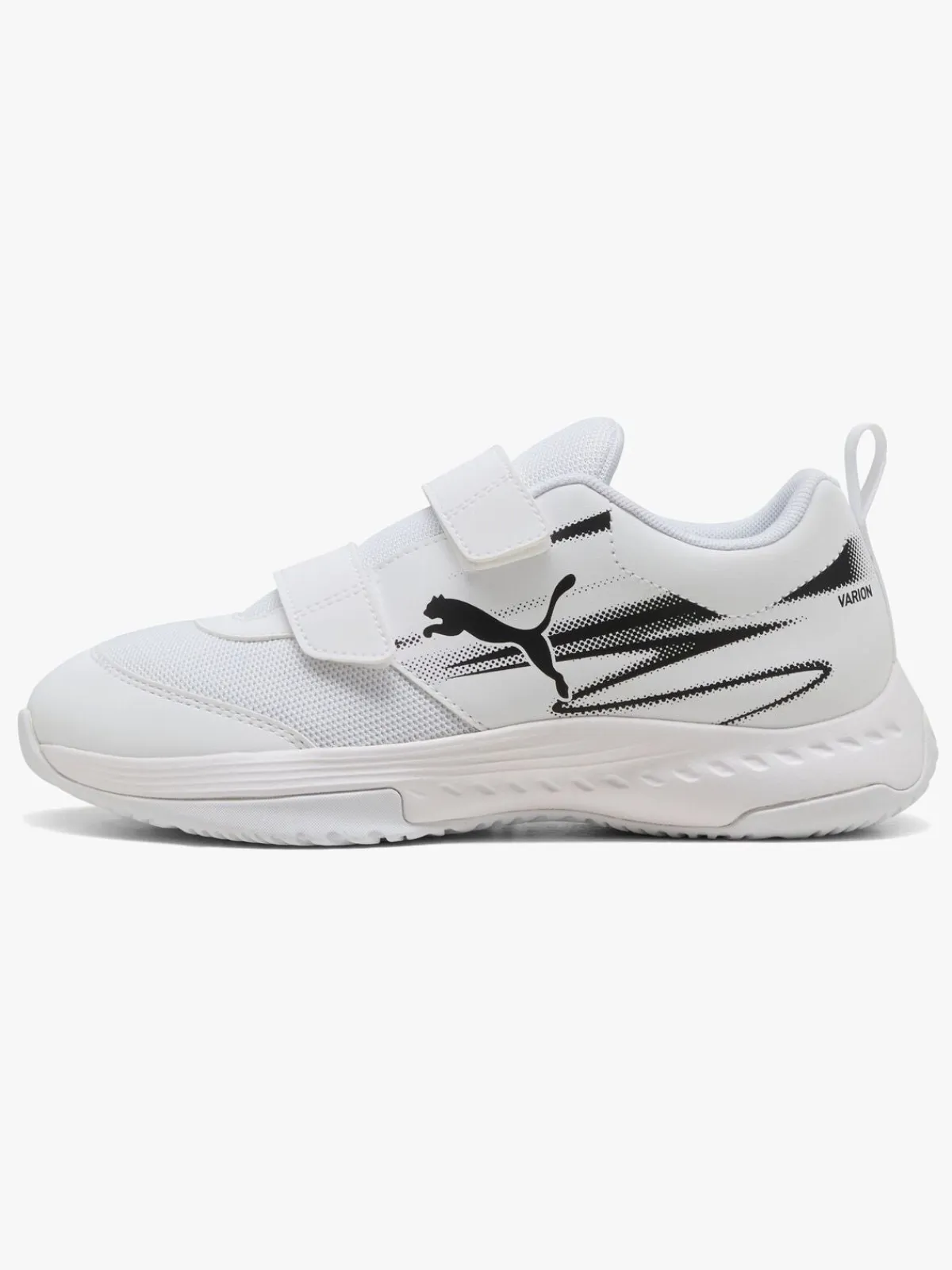 Børn Puma Varion II V Jr Træningssko, White/Black