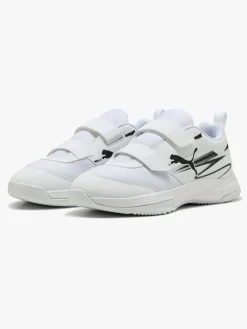 Børn Puma Varion II V Jr Træningssko, White/Black