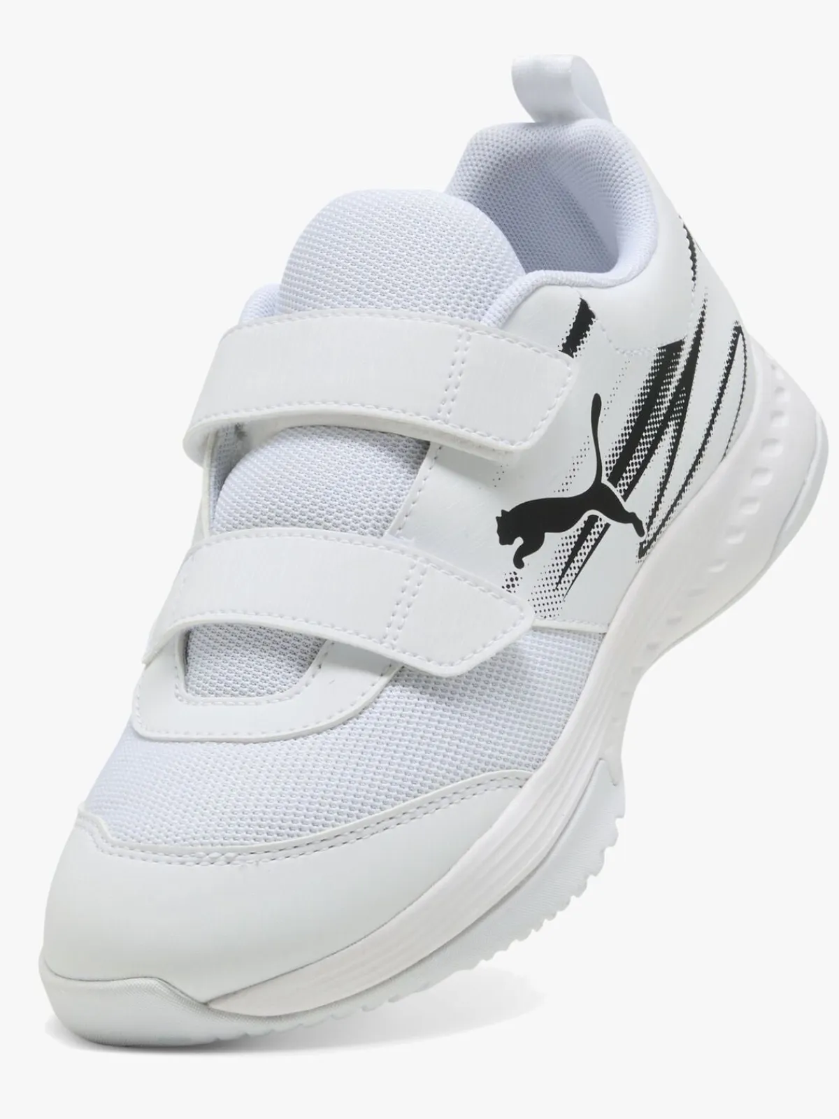 Børn Puma Varion II V Jr Træningssko, White/Black