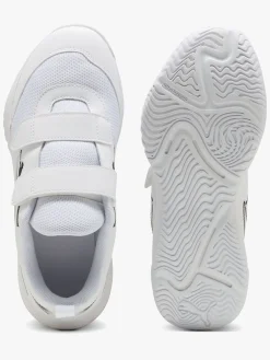Børn Puma Varion II V Jr Træningssko, White/Black